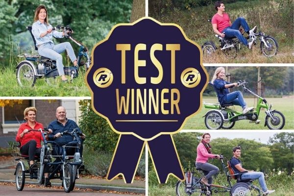 Test winner Van Raam custom bikes by Norwegian government
