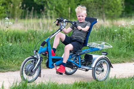 Unique riding characteristics Van Raam Easy Rider Small trike