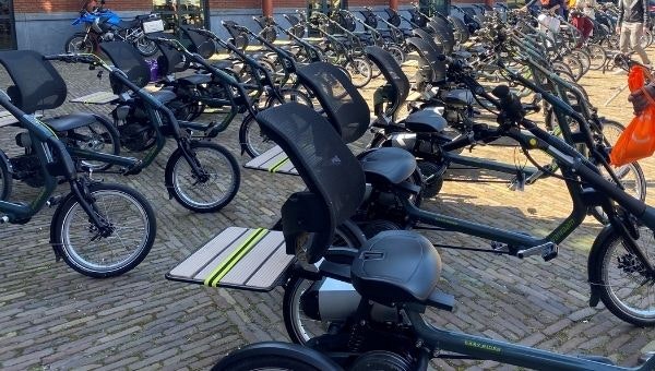 van raam bikes and mission 2030 of fonds gehandicaptensport easy rider tricycles