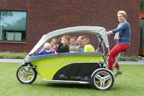 Van Raam GoCab fietstaxi voor kinderdagverblijven en BSO