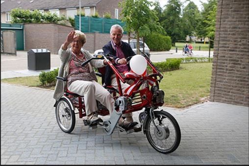 met plezier op de duofiets met plezier op de duofiets
