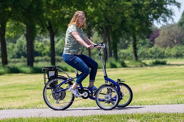 Van Raam Viktoria 3 wheel bike with 2 wheels in front