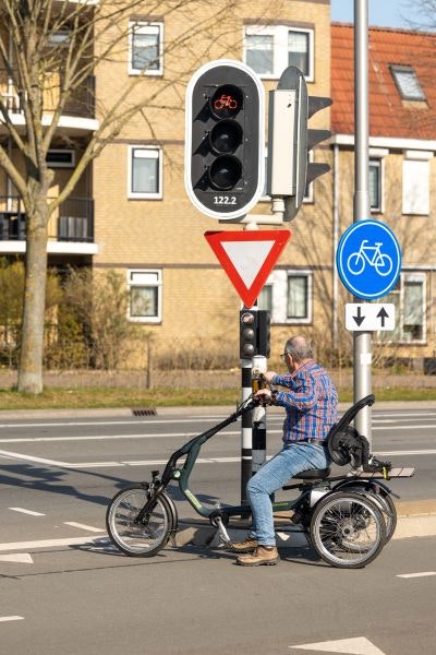 Easy Rider elektrische driewielfiets Van Raam John Boegman