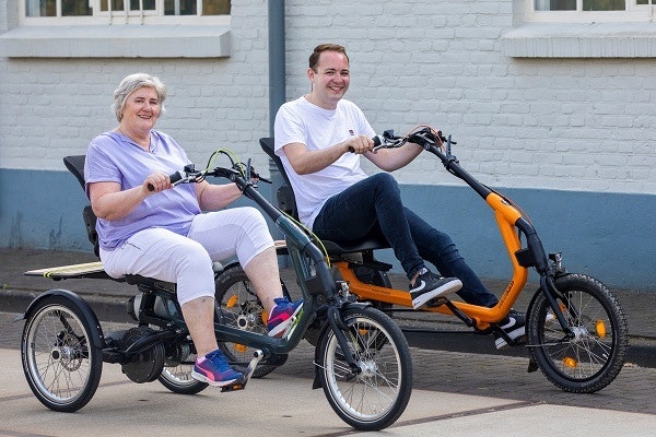 Easy Rider tricycle tested in magazin Vogelvrije Fietser of Fietsersbond Van Raam