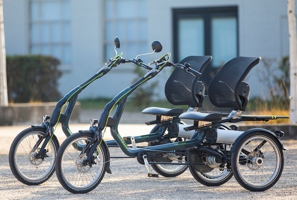 Easy Rider tricycle in Vogelvrije Fietser tested by Fietsersbond Van Raam