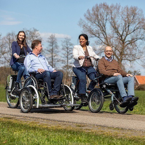 Wheelchair tricycle for children and adults Van Raam