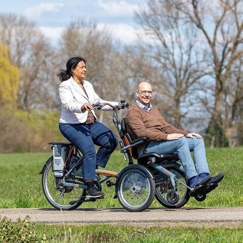 OPair rolstoel driewielfiets Van Raam