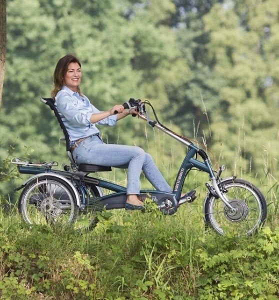 User experiences Easy Rider tricycle