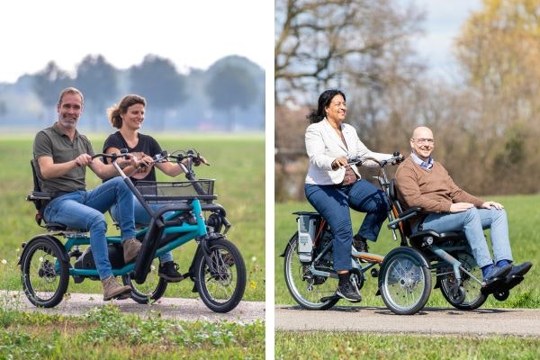 van raam elektrische zitfiets fun2go en opair