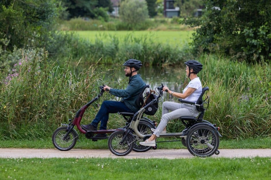 Van Raam aangepaste fietsen voor gehandicapten