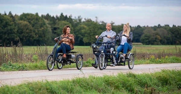 Lieblings Van Raam Fahrrad der Geschäftsführung Easy Rider und Fun2Go