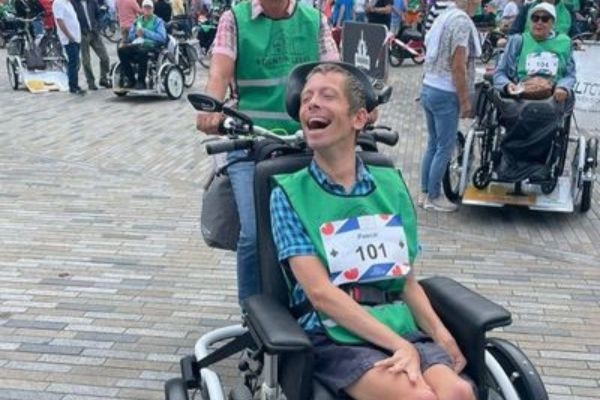 van raam wheelchair bike veloplus at the limitless eleven cities tour