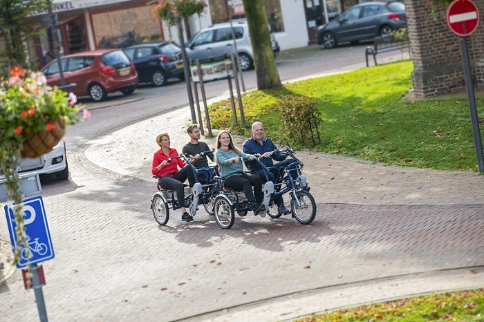 Van Raam FunTrain trailer for duo bike