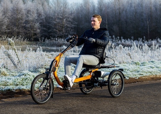 Pijn in knie bij fietsen temperatuurverschil Van Raam