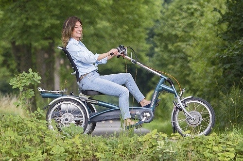 Driewielfiets Easy Rider 2 met zitting en trapondersteuning