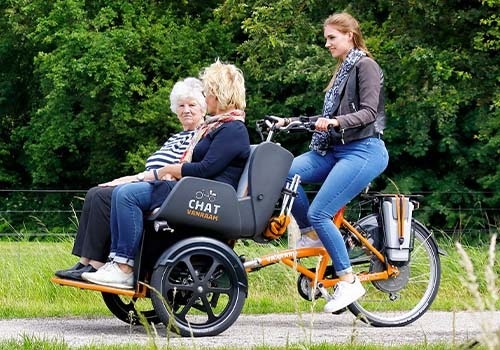 van raam chat riksja fiets verhuur bij de bever