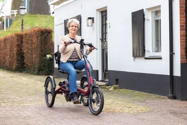 5 advantages of the Van Raam Easy Rider Compact tricycle - optimal riding comfort