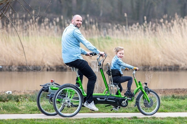 fietsen met rugpijn Van Raam tandems