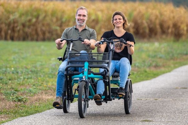 Decouvrez le nouveau velo double Fun2Go de Van Raam Velos