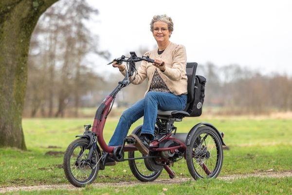 Easy Rider Compact: compact tricycle with seat for adults.