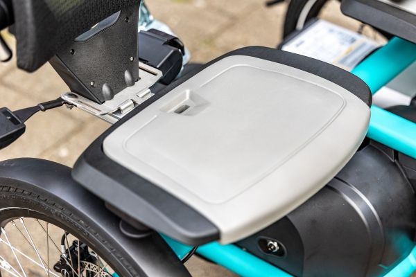 Voordelen van de Van Raam Fun2Go duofiets ergonomische en comfortabele zitting