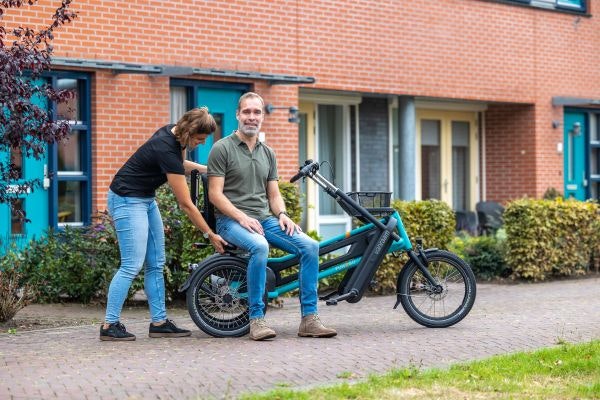 Voordelen van de Van Raam Fun2Go duofiets draaibare stoel