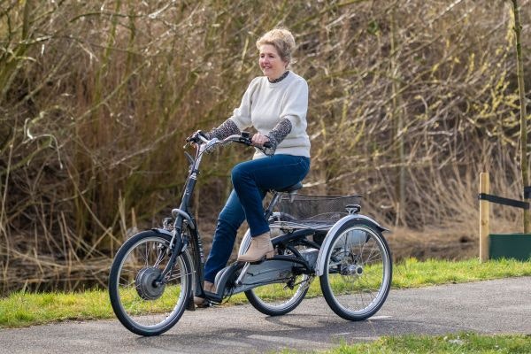 5 benefits of the Van Raam Maxi Comfort tricycle high sitting position