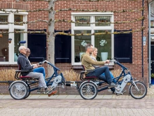 Tricycle tandem Fun2Go and FunTrain