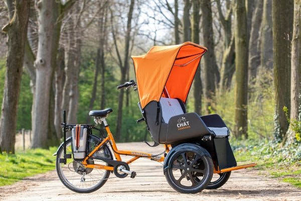 6 tips for cycling on the Chat rickshaw bike of Van Raam