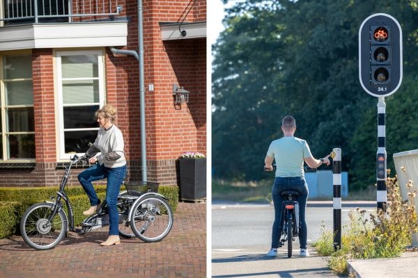 Balance und Maxi Comfort Sicher auf dem Fahrrad Van Raam