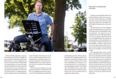 Artikel Van Raam in boek Fietsgek 3