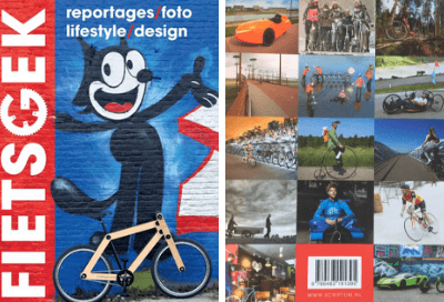 Boek fietsgek voor en achterkant