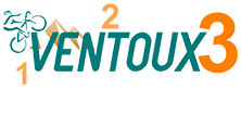 Logo Ventoux3 charity brain tumor fund