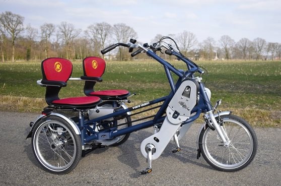 Fun2Go side-by-side tandem duo bike