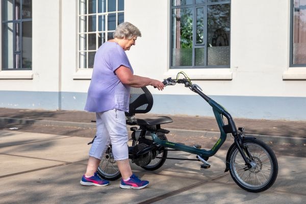 Aangepaste fiets voor senioren en ouderen Easy Rider driewielfiets