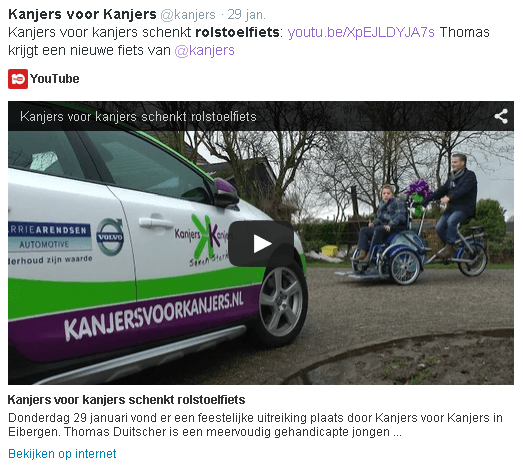 Een rolstoelfiets