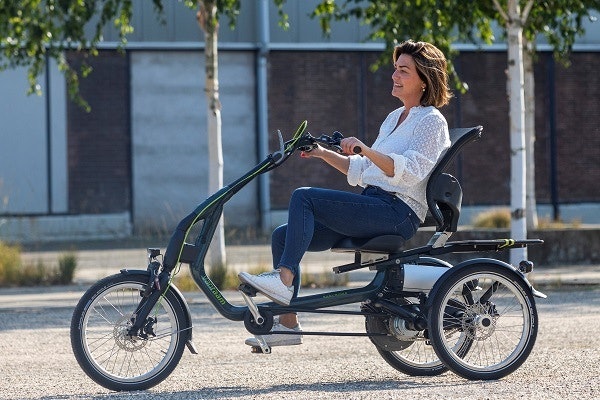 easy rider dreirad selbstandiges radfahren mit eingeschrankter mobilitat van raam