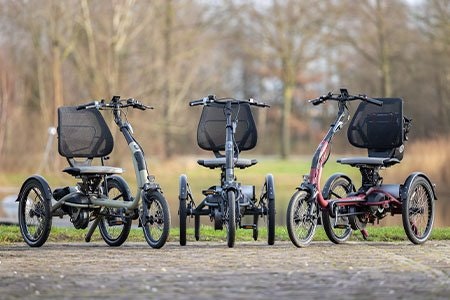 Easy Rider Compact nieuwe van Raam driewielfiets kleuren