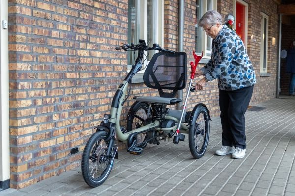 Easy Rider Compact nieuwe van Raam zitdriewielfiets optie stokhouder