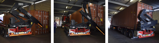 sea container with customized van raam bicycles