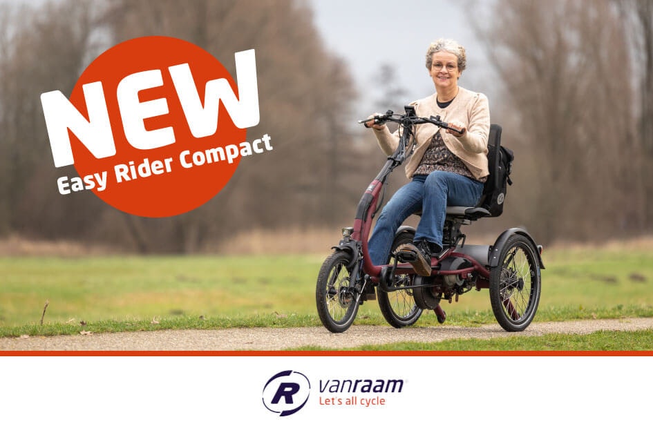 Easy Rider Compact nouveau tricycle van Raam