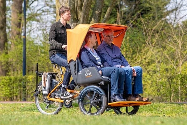 7 interessante Fakten ueber das Cargo Dreirad Chat Rikscha Fahrrad Chat Van Raam