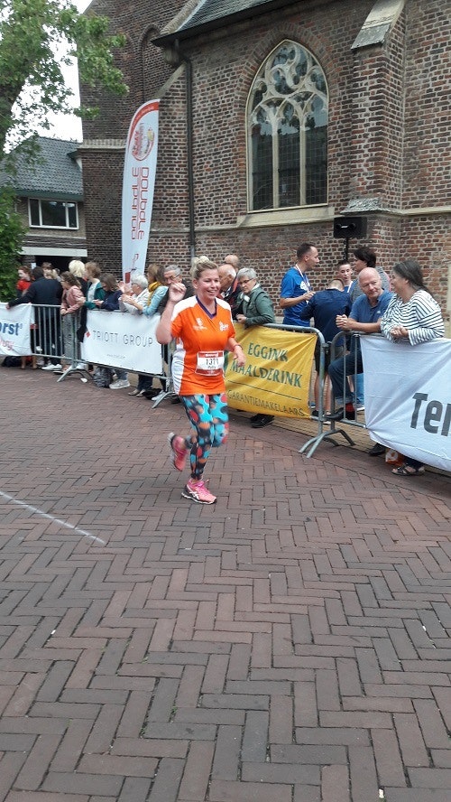 Patty tijdens Kramp Run 2018