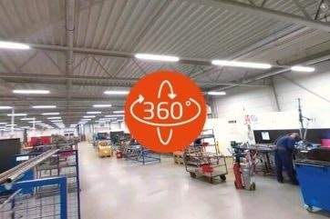 360 graden video rondleiding door de van raam productie