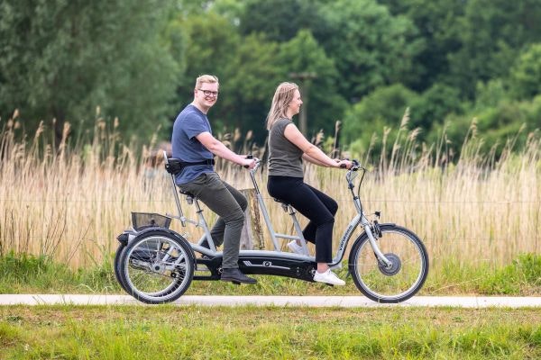 2 person tricycle Twinny Plus tandem