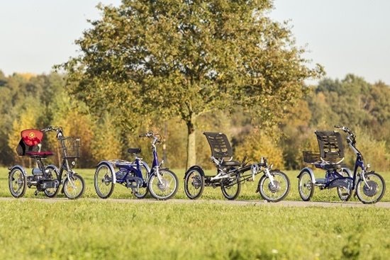 Elektro Dreirad aus Holland Van Raam Spezialfahrräder