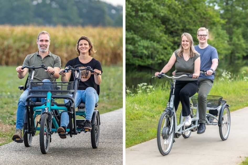 driewieler voor 2 personen van van raam