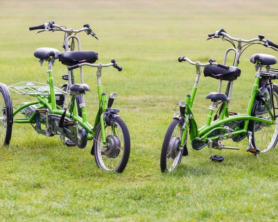 het fietsverkeer veranderd en van raam zit er middenin tandems