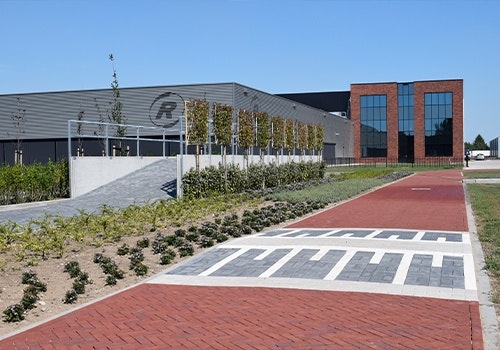 Van Raam bicycle test track for special needs bikes