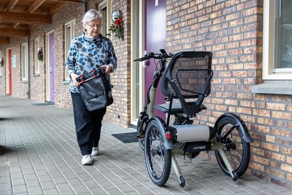 Sacoche pour le tricycle Van Raam Easy Rider Compact facile à transporter